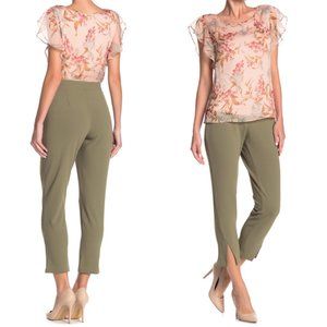 Vince Camuto Crepe Ponte Split Hem Pants LARGE BRAND NEW